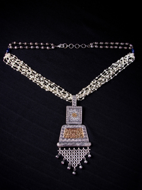 

MORKANTH JEWELLERY Silver-Plated Handcrafted Jewellery Set