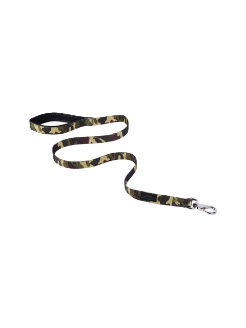 

PETS EMPIRE Green & Beige Camouflaged Pattern Dog Leash