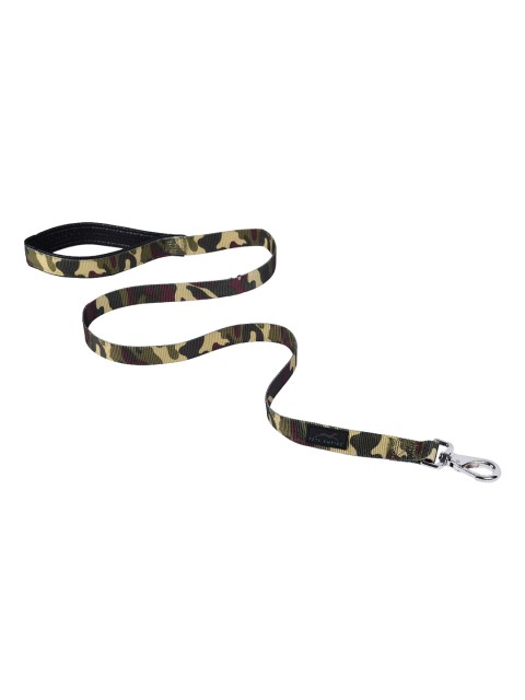

PETS EMPIRE Green & Brown Camouflaged Printed Dog Leash