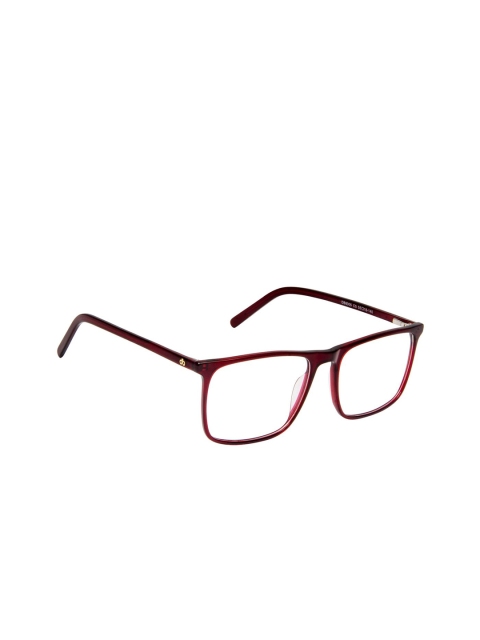

David Blake Unisex Maroon Solid Full Rim Rectangle Frames N_EWDB2410