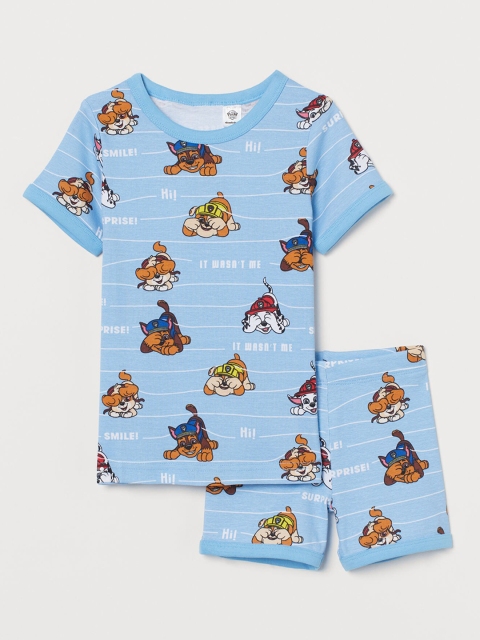

H&M Boys Blue Cotton Pyjamas