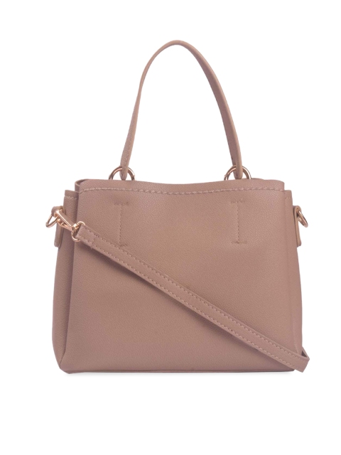 

Bagkok Mauve Solid Handheld Bag