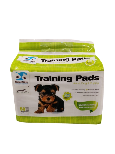 

PETS EMPIRE Pet Expert Approved Pet Training Pads 50 Pcs, Green