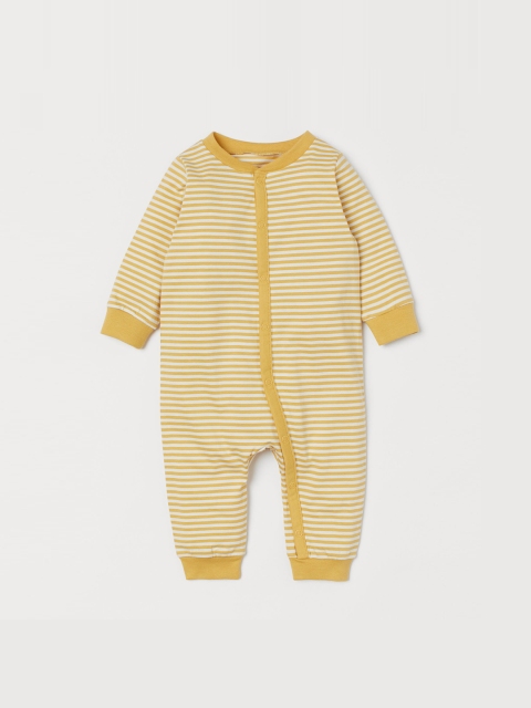 

H&M Kids Yellow & White Patterned Sustainable Pyjamas