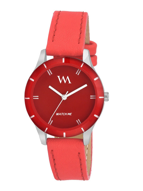 

Watch Me Women Red Analogue Watch PP-010