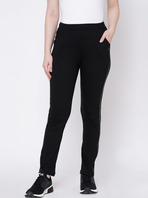 

Sweet Dreams Women Black Solid Track Pants