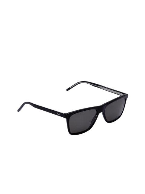 

HUGO Unisex Square UV Protected Sunglasses HG 1003/S 7C5 56IR, Grey