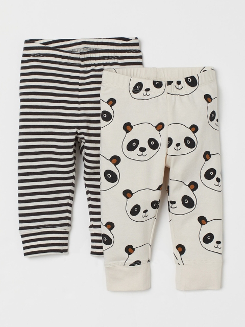 

H&M Infants Multi 2-pack cotton leggings