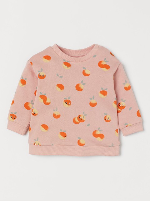 

H&M Girls Pink Sweatshirt