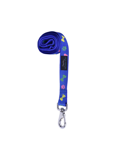 

PETS EMPIRE Blue & Yellow Printed Nylon Dog Training Lead