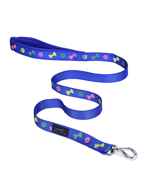

PETS EMPIRE Blue & Pink Printed Nylon Dog Training Lead