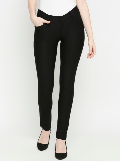 

fungus Women Black Solid Jeggings