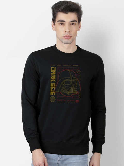 

Free Authority Men Black Printed Sweatshirt