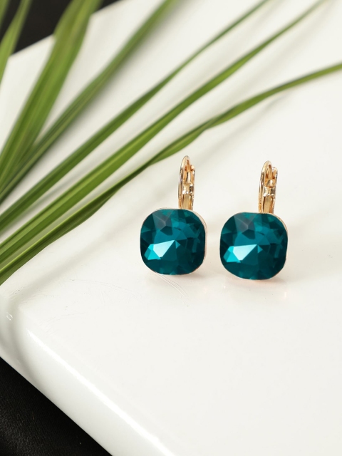 

AQUASTREET Green Contemporary Drop Earrings