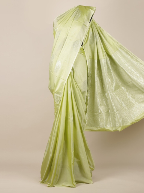 

Pothys Green Printed Silk Cotton Saree