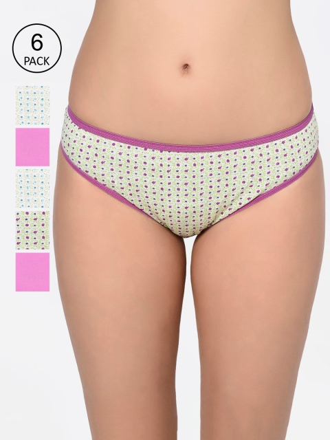 

Bodycare Women Pack Of 6 Assorted Bikini Briefs 3915