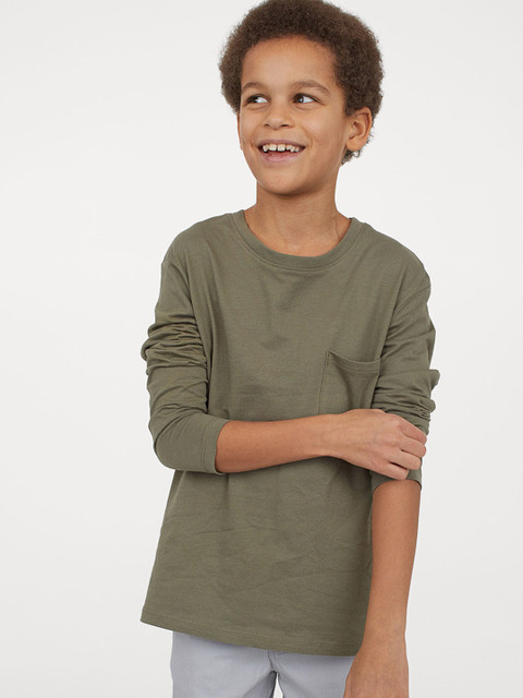 

H&M Boys Grey Cotton Chino Shorts