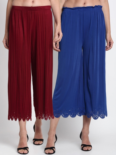 

NEUDIS Women Maroon Solid