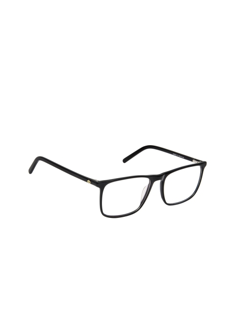 

David Blake Unisex Black Solid Full Rim Rectangle Frames N_EWDB2406