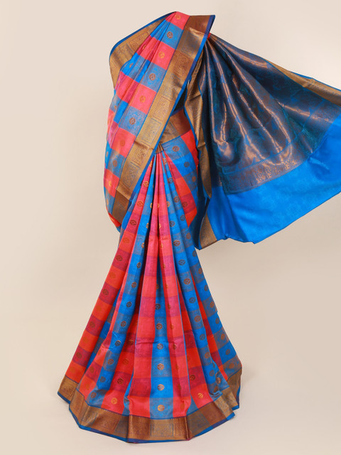 

Pothys Multicoloured Woven Design Art Silk Saree, Multi