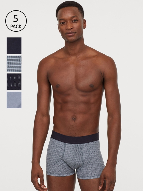 

H&M 5-Pack Short Trunks, Black