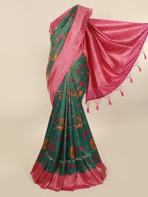 

Pothys Blue & Pink Art Silk Woven Design Saree