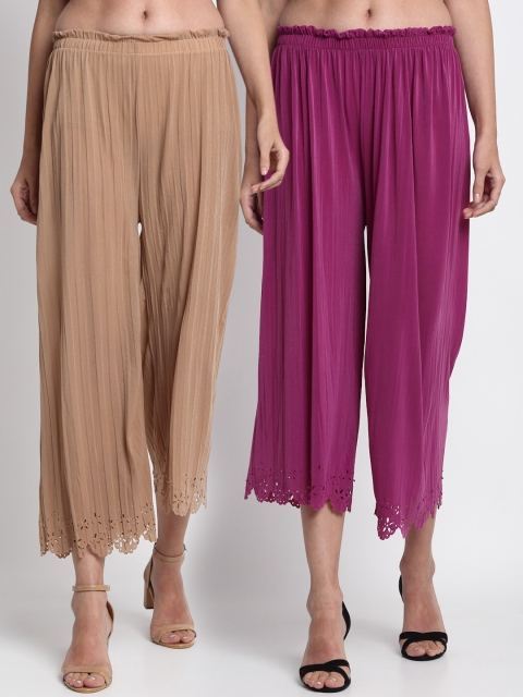 

NEUDIS Women Beige Regular Fit Solid Jodhpuris