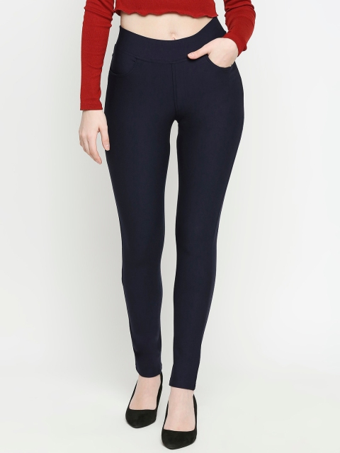 

fungus Women Blue Solid Jeggings