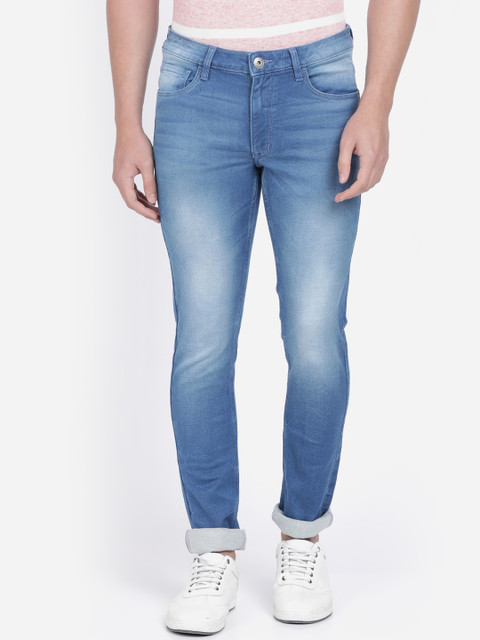 

Crocodile Men Blue Slim Fit Mid-Rise Clean Look Jeans
