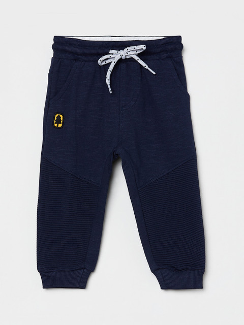 

max Infant Boys Navy Blue Solid Joggers