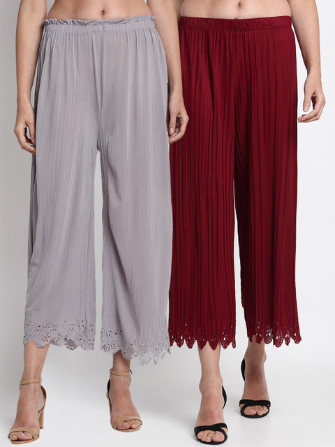 

NEUDIS Women Maroon Solid