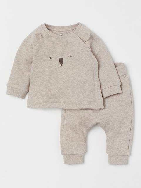 

H&M Kids Beige 2-Piece Cotton Set
