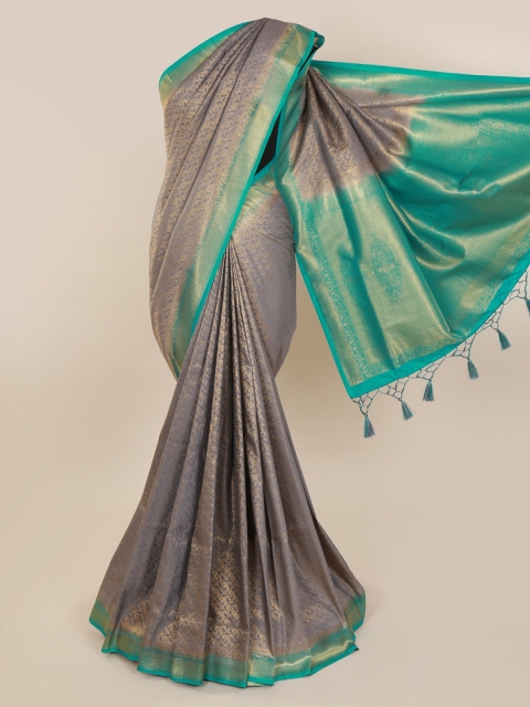 

Pothys Grey Woven Design Pure Silk Saree