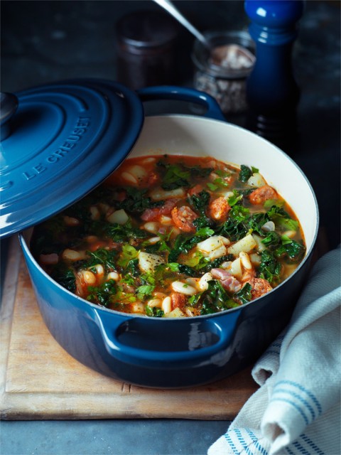 

LE CREUSET Blue Solid Casserole With Lid