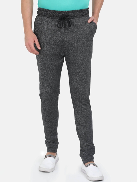 

Masculino Latino Men Grey Textured Slim-Fit Joggers