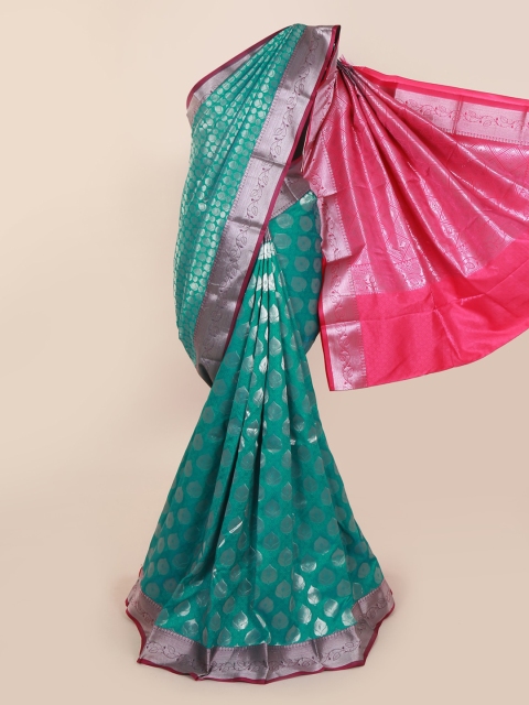 

Pothys Blue Woven Design Art Silk Saree