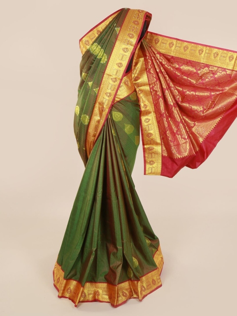 

Pothys Green Woven Design Art Silk Saree