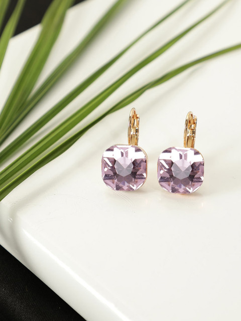 

AQUASTREET Pink Contemporary Drop Earrings