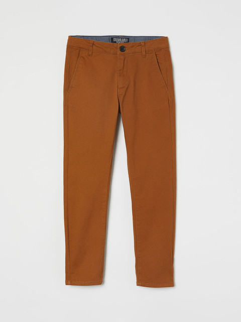 

H&M Boys Brown Slim Fit Chinos