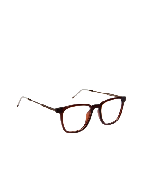 

David Blake Unisex Brown Solid Full Rim Wayfarer Frames EWDB2352MWZKM003C3