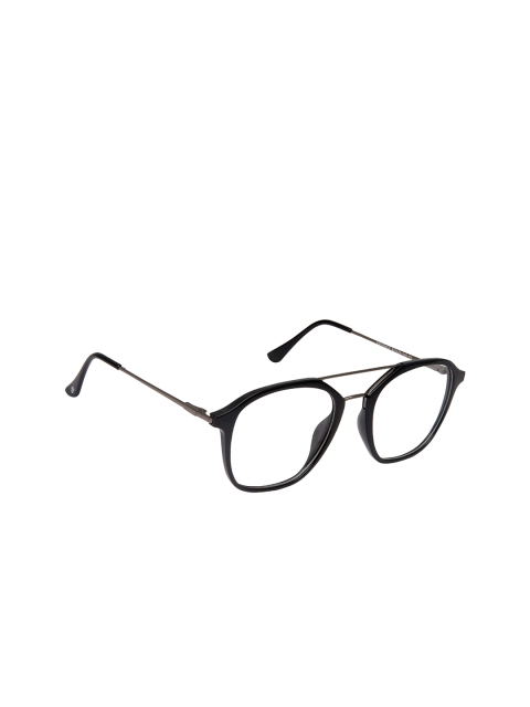 

David Blake Unisex Black Solid Full Rim Wayfarer Frames EWDB2362MWZKM004C1