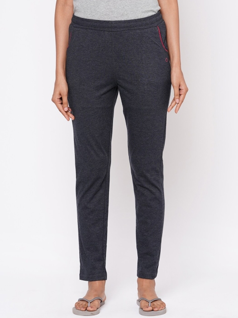 

Sweet Dreams Women Charcoal Grey Solid Lounge Pants