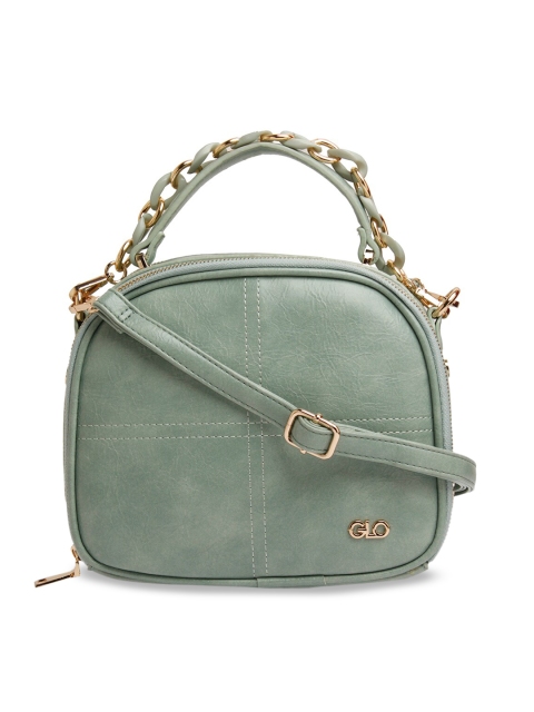 

Globus Green Solid Handheld Bag