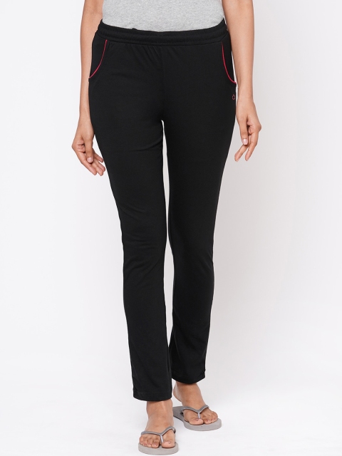 

Sweet Dreams Women Black Solid Lounge Pants