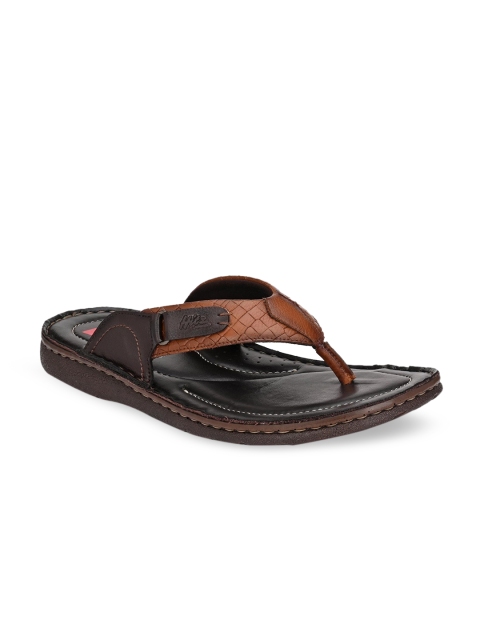 

Hitz Men Brown Comfort Sandals