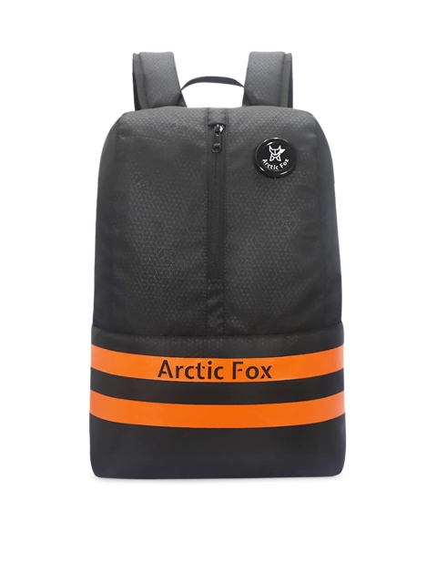 

Arctic Fox Unisex Black Striped Backpack