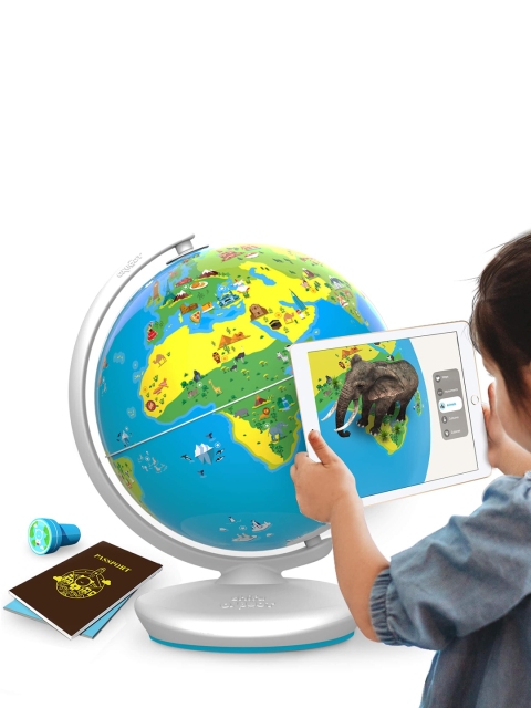 

Shifu Kids Blue & Green Educational Augmented Reality Globe