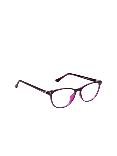 

David Blake Women Purple Solid Full Rim Cateye Frames EWDB2344MWZKM002C3