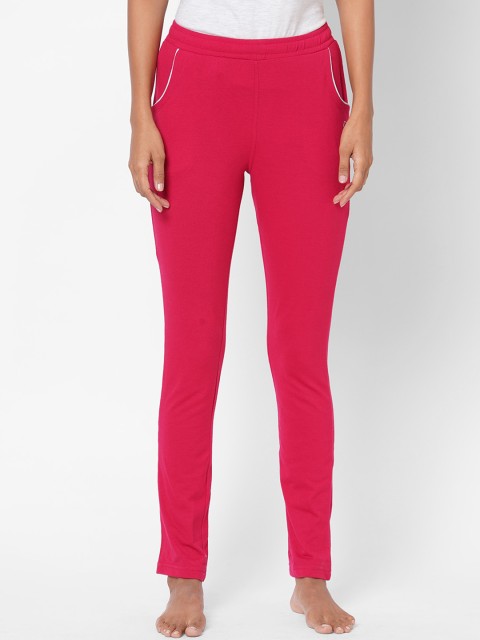 

Sweet Dreams Women Fuchsia Pink Solid Lounge Pants