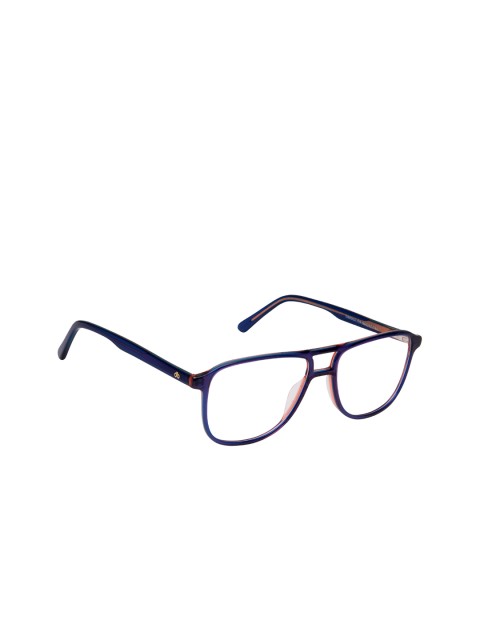 

David Blake Unisex Blue Solid Full Rim Aviator Frames EWDB2391MWZDB8002C4